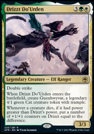Drizzt Do'Urden (220) [Promo Pack: Adventures in the Forgotten Realms]