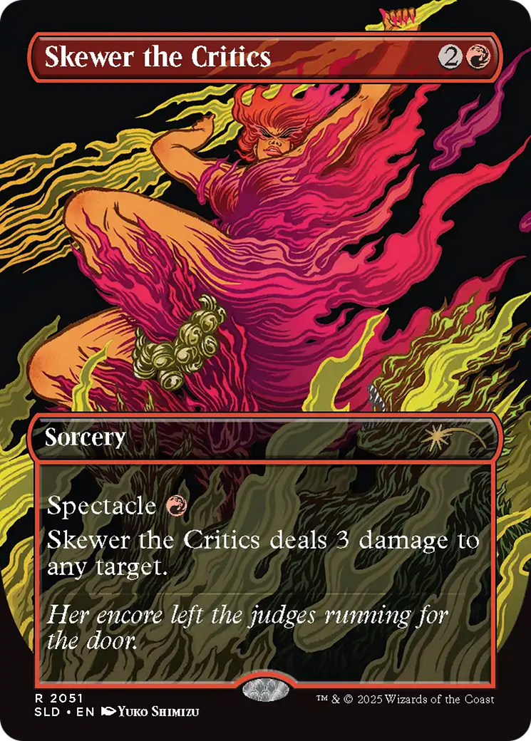 Skewer the Critics (2051) (2051) [Secret Lair Drop Series]