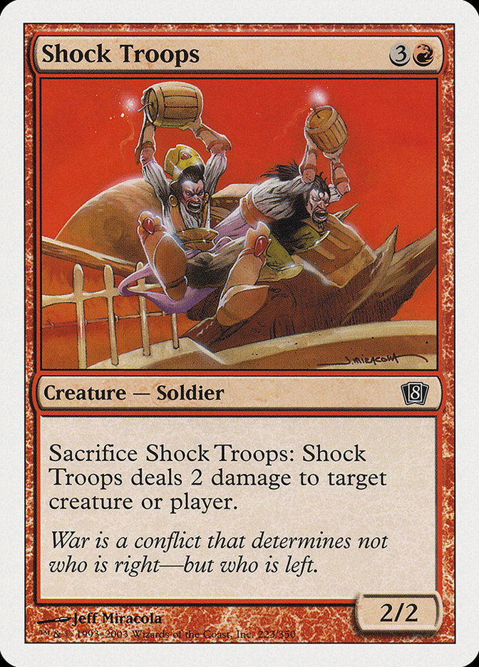 Shock Troops (223) [8th Edition]