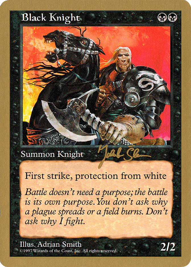 Black Knight - 1997 Jakub Slemr (5ED) [World Championship Decks]