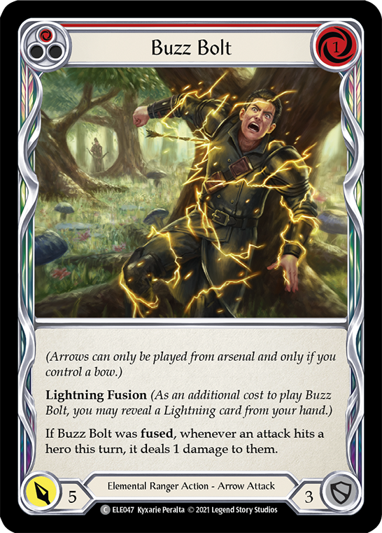 Buzz Bolt (Red) (ELE047) [Tales of Aria]