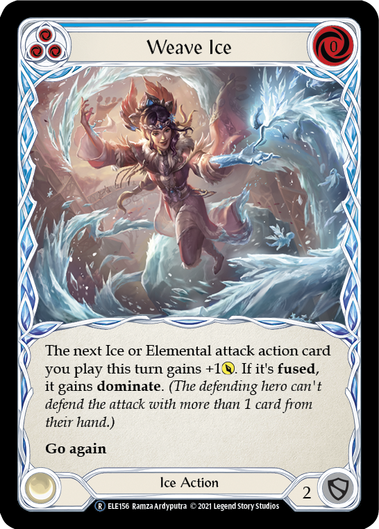 Weave Ice (Blue) (ELE156) [Tales of Aria]