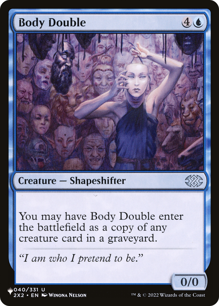 Body Double (040/024) [The List Reprints]