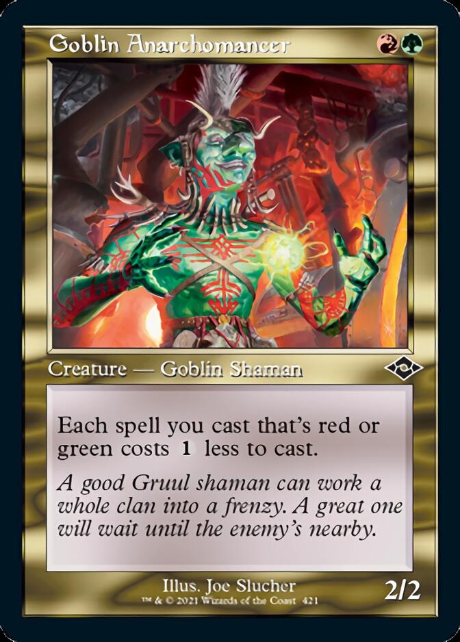 Goblin Anarchomancer (Retro Frame) (421) [Modern Horizons 2]