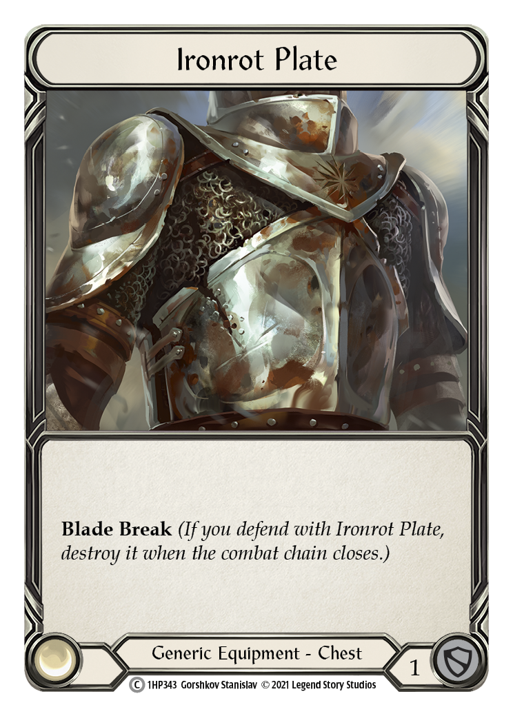 Ironrot Plate (1HP343) [History Pack Vol.1]