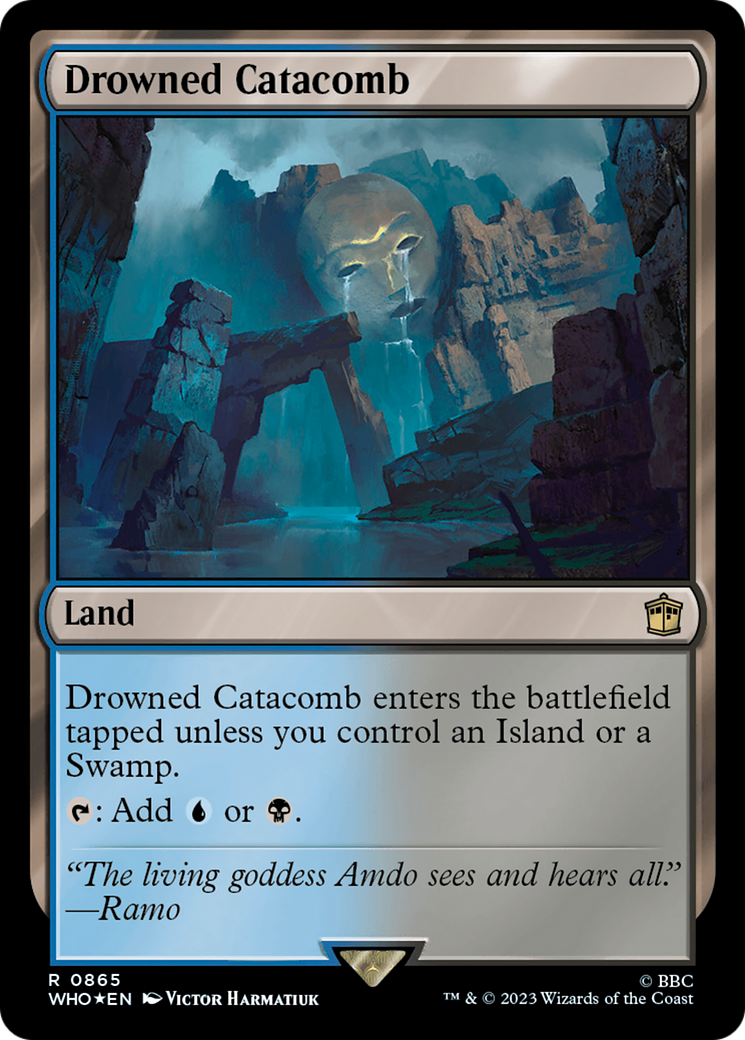 Drowned Catacomb (Surge Foil) (865) [Universes Beyond: Doctor Who]