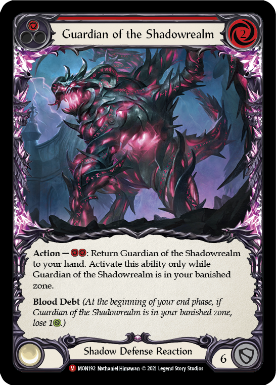 Guardian of the Shadowrealm (MON192) [Monarch]
