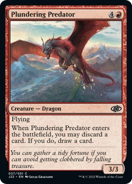 mtg jund cards Plundering Predator [Jumpstart 2022] — Darkhold Games