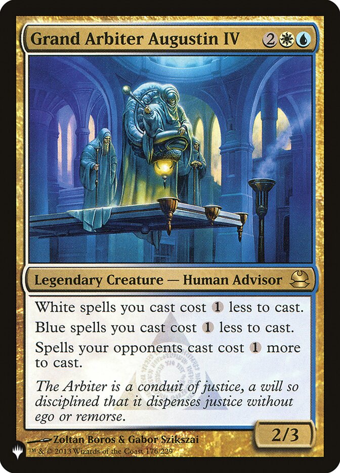 Grand Arbiter Augustin IV (176/229) [The List Reprints]