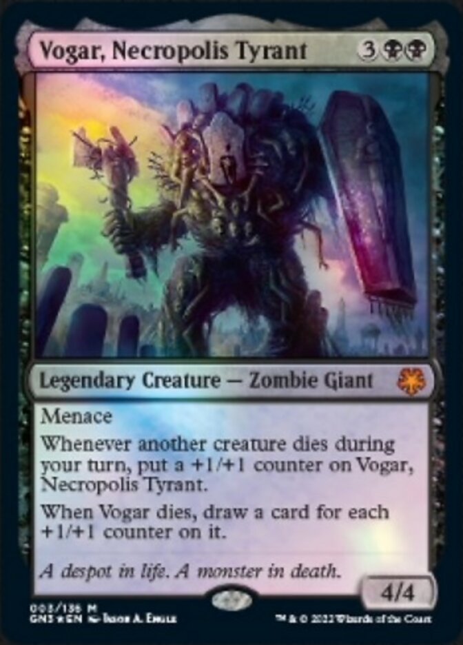 Vogar, Necropolis Tyrant (3) [Magic Game Night: Free-For-All]