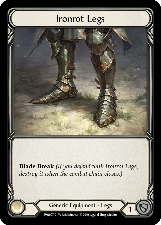 Ironrot Legs (BVO007) [Hero Deck: Bravo]