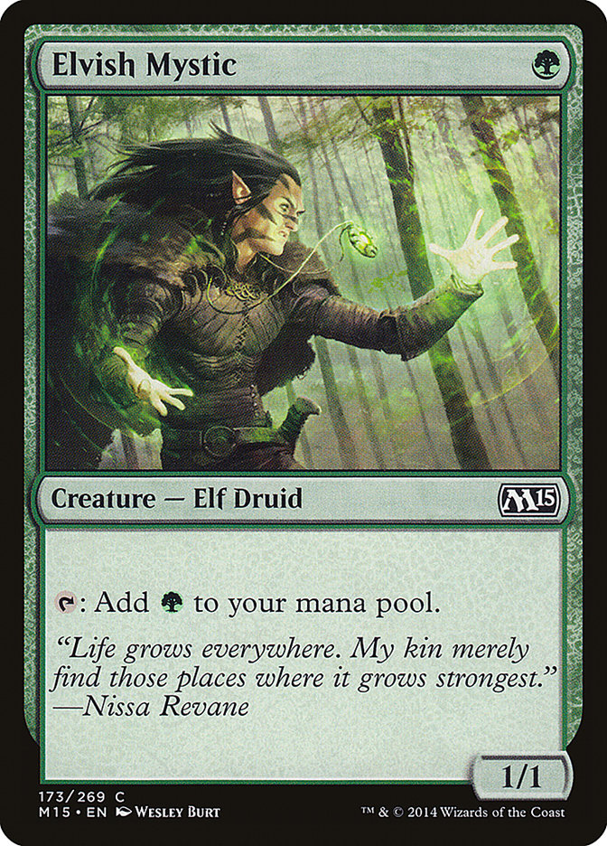 Elvish Mystic (173) [Magic 2015 (M15)]