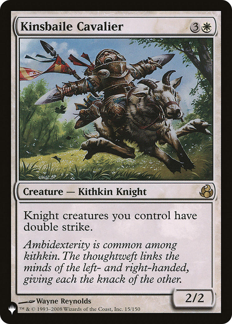 Kinsbaile Cavalier (015/150) [The List Reprints]