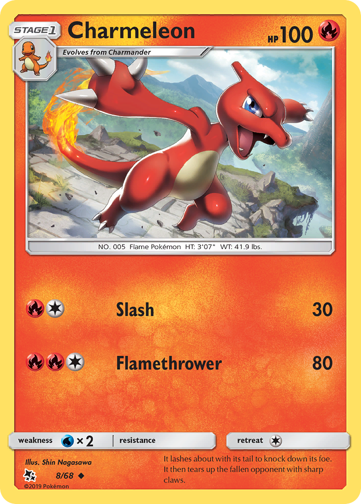 Charmeleon (8/68) [Hidden Fates]