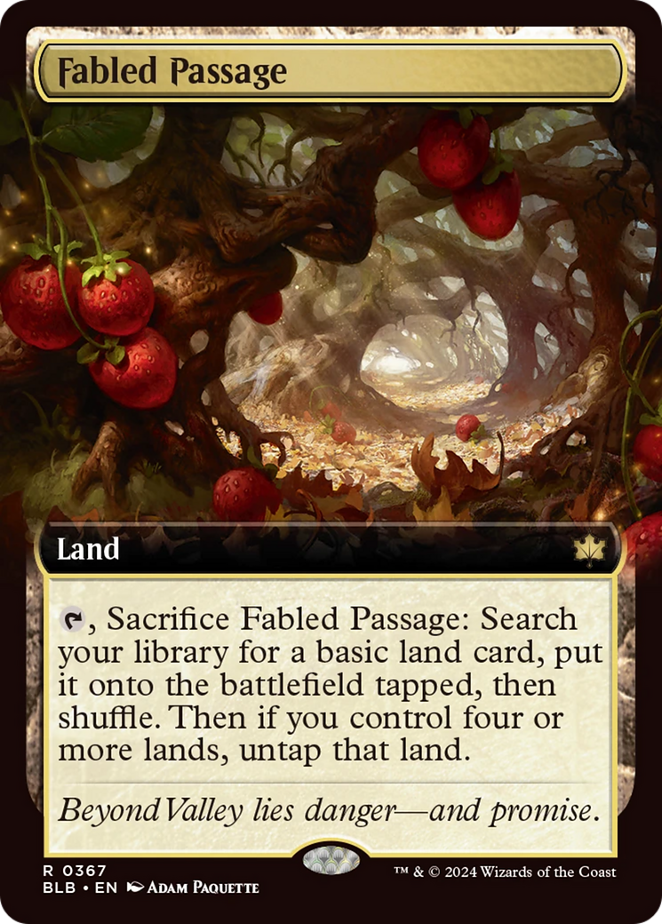 Fabled Passage (Extended Art) (367) [Bloomburrow]