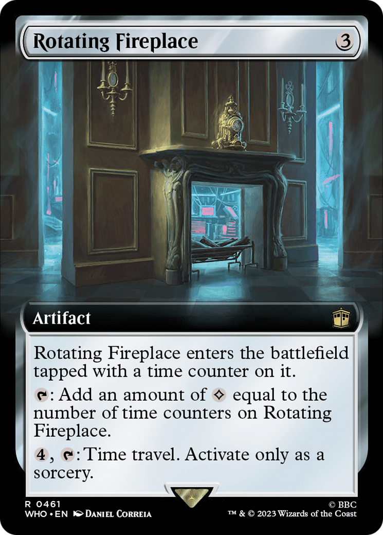 Rotating Fireplace (Extended Art) (461) [Universes Beyond: Doctor Who]