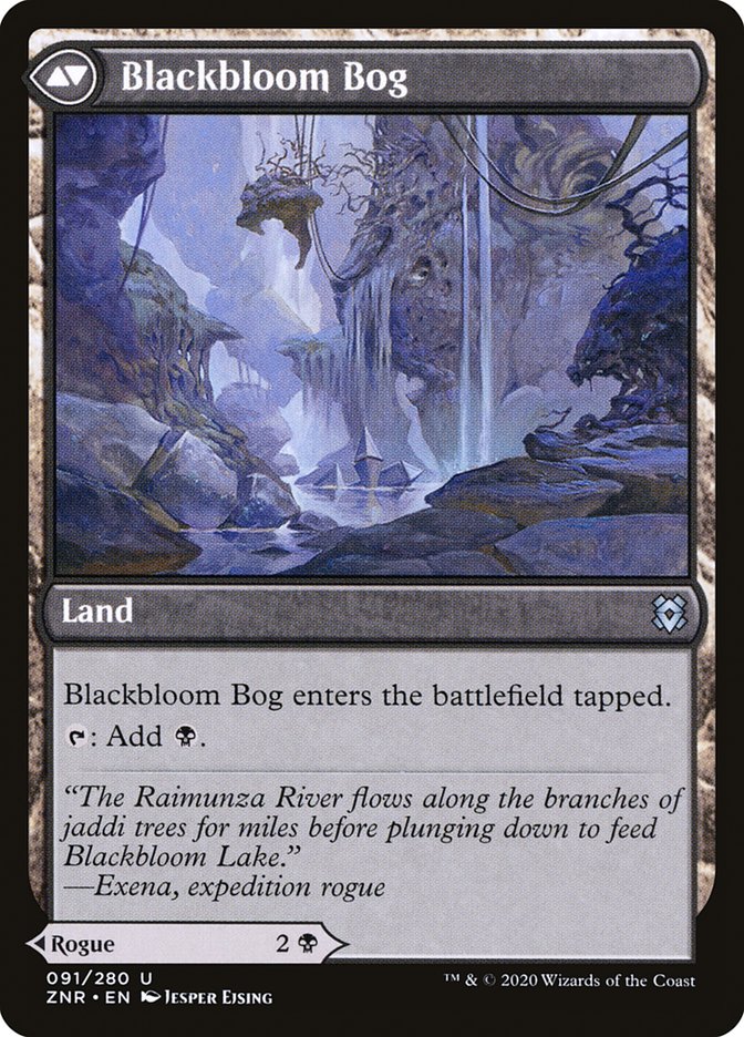 Blackbloom Rogue (91) [Zendikar Rising]