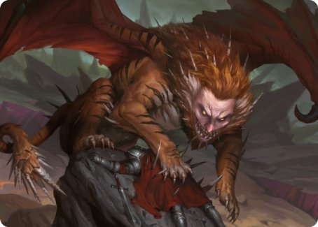 Manticore Art Card (6) [Art Series: Adventures in the Forgotten Realms]