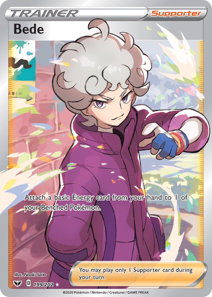 Bede (Full Art) (199/202) [SWSH01: Sword & Shield Base Set]
