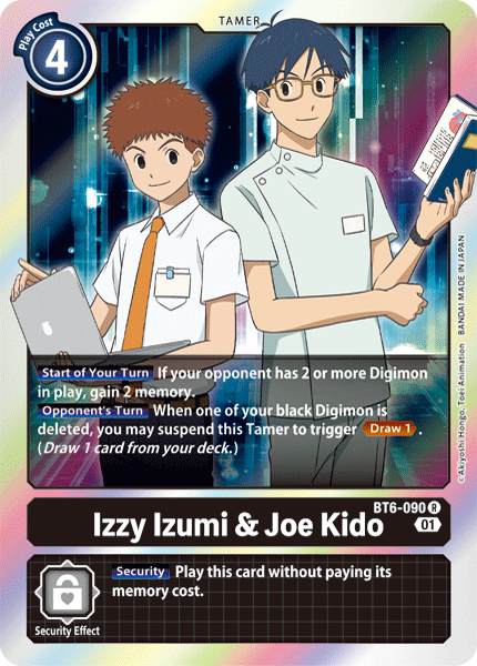 Izzy Izumi & Joe Kido (BT6-090 R) [Double Diamond]