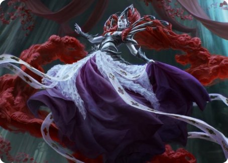 Olivia, Crimson Bride Art Card (65) [Art Series: Innistrad: Crimson Vow]