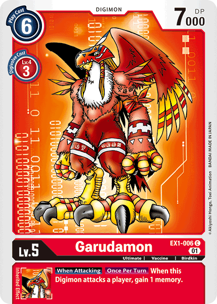 Garudamon (EX1-006 C) [Classic Collection]