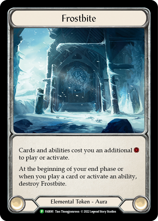 Frostbite - FAB081 (FAB081) [Flesh and Blood: Promo Cards]