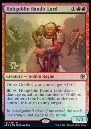 Hobgoblin Bandit Lord (147) [Prerelease Cards]