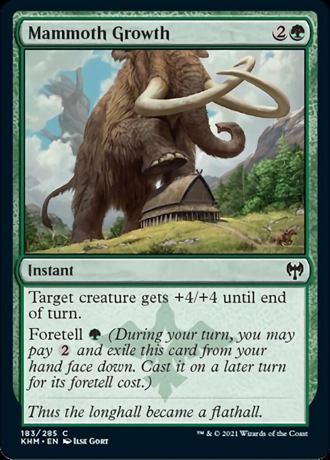 Mammoth Growth (183) [Kaldheim]