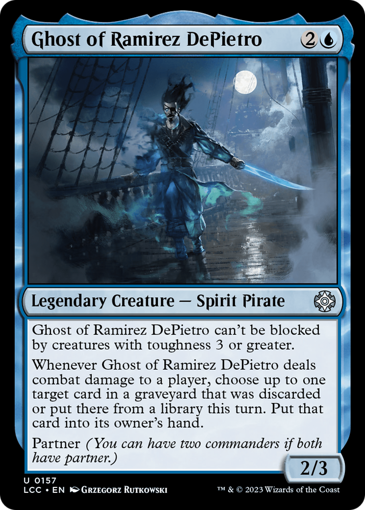 Ghost of Ramirez DePietro (157) [Commander: The Lost Caverns of Ixalan]