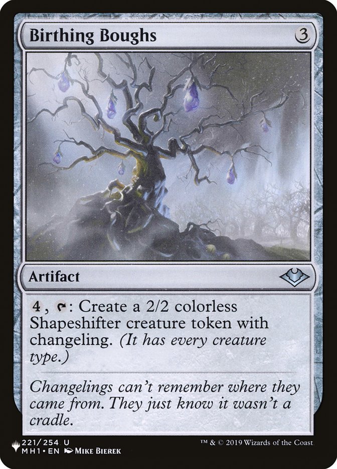 Birthing Boughs (221/254) [The List Reprints]