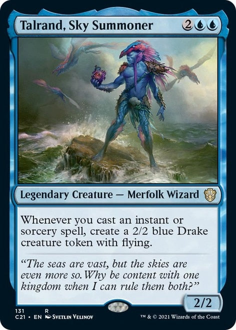 Talrand, Sky Summoner (131) [Commander 2021]