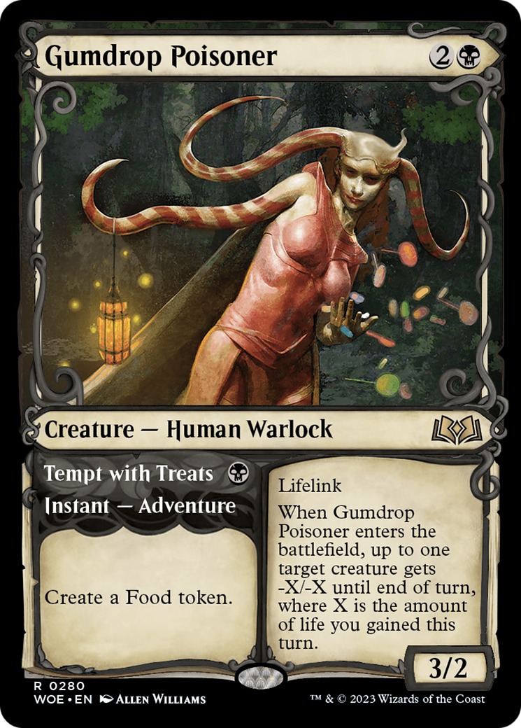 Gumdrop Poisoner (Showcase) (280) [Wilds of Eldraine]