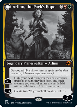 Arlinn, the Pack's Hope (211) [Innistrad: Double Feature]