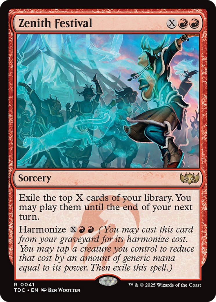 Zenith Festival (41) [Commander: Tarkir: Dragonstorm]