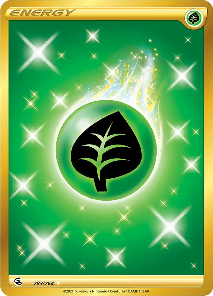 Grass Energy (Secret) (283/264) [SWSH08: Fusion Strike]