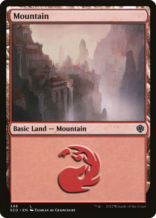 Mountain (346) [Starter Commander Decks]