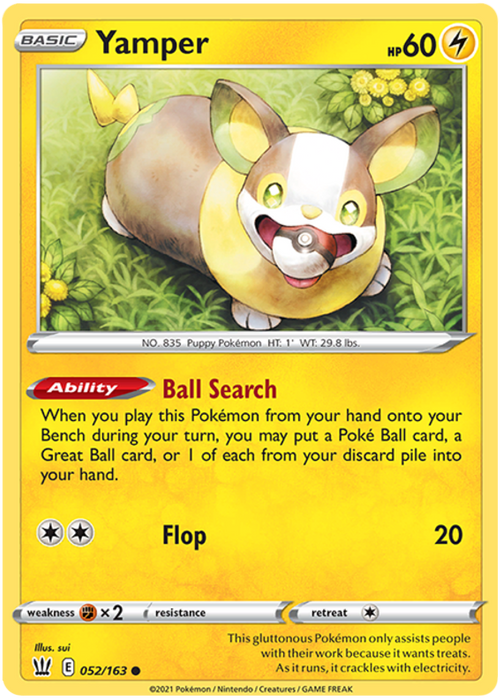 Yamper (052/163) [Sword & Shield: Battle Styles]