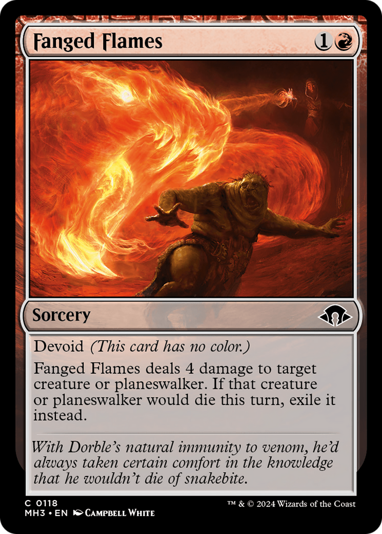 Fanged Flames (118) [Modern Horizons 3]