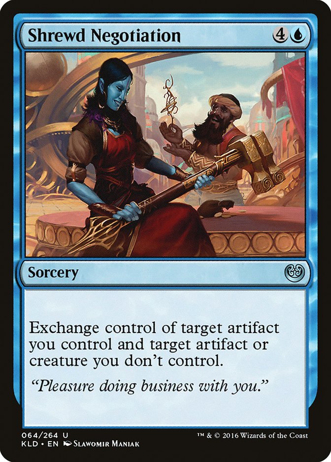 Shrewd Negotiation (64) [Kaladesh]
