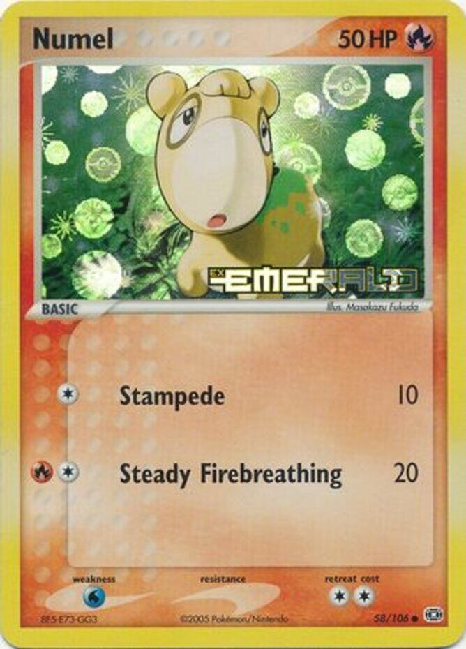Numel (58/106) [EX Emerald]
