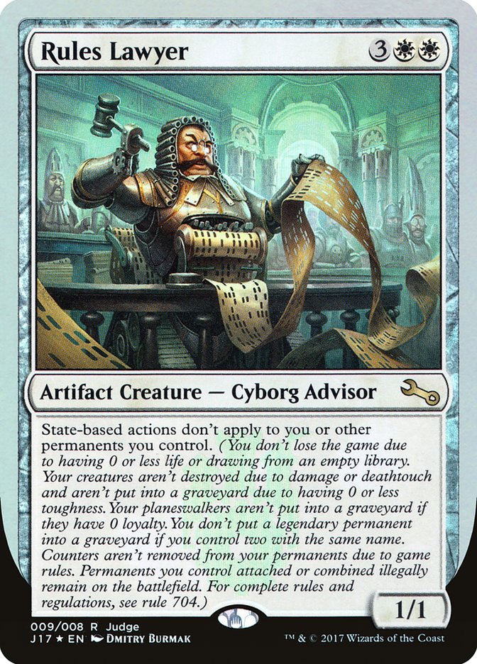Rules Lawyer (9) [Judge Promos]