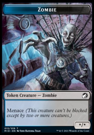 Zombie (015) Token (15) [Innistrad: Midnight Hunt]