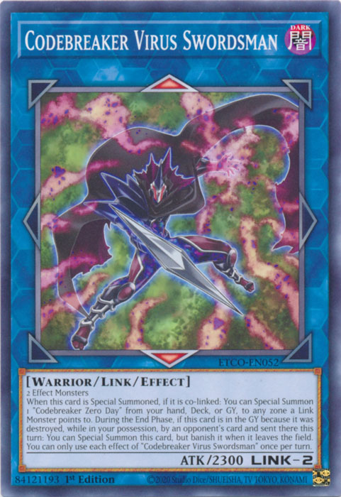 Codebreaker Virus Swordsman [ETCO-EN052] Common — Darkhold Games