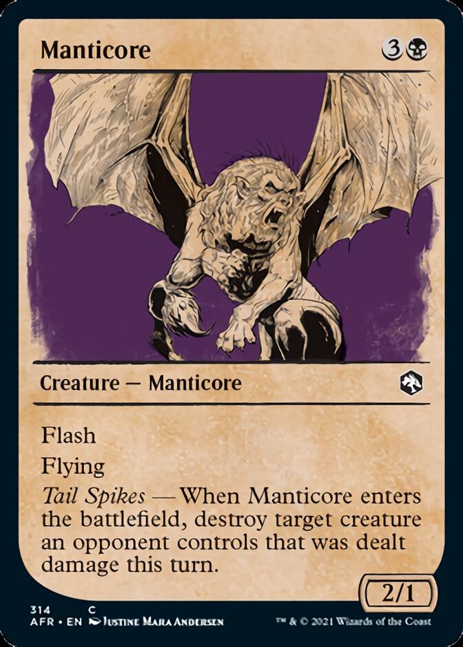 Manticore (Showcase) (314) [Adventures in the Forgotten Realms]