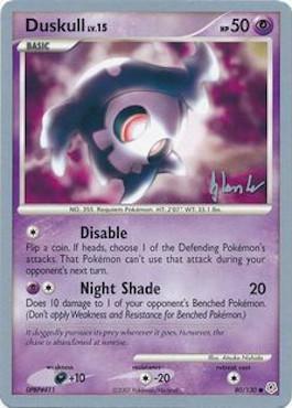 Duskull - 2008 (Dylan Lefavour) (80/130) [World Championship Decks]