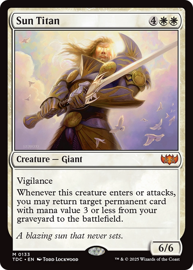 Sun Titan (133) [Commander: Tarkir: Dragonstorm]