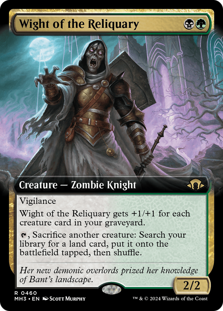Wight of the Reliquary (Extended Art) (460) [Modern Horizons 3]