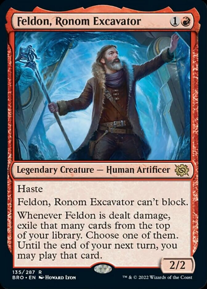 Feldon, Ronom Excavator (135) [The Brothers' War]