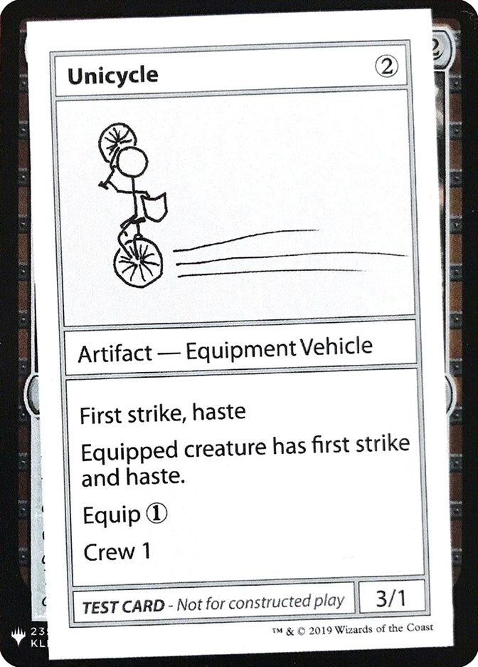 Unicycle [Mystery Booster: Convention Edition Exclusives]